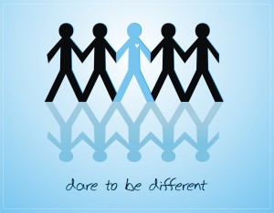 dare to be different