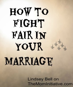 Tips to help you fight fair in your marriage